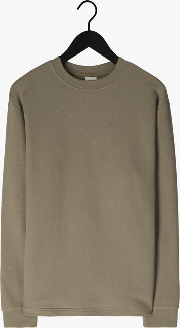 Olijf SELECTED HOMME Trui SLHDIMMY CREW NECK SWEAT W - large