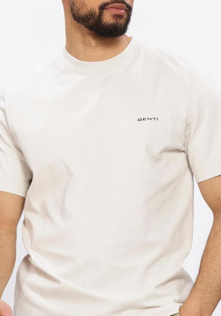 Ecru GENTI T-shirt T-SHIRT SS 1223 - large