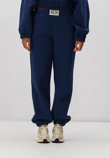 Zwarte ALIX THE LABEL Joggingbroek LADIES KNITTED SWEAT PANTS - large