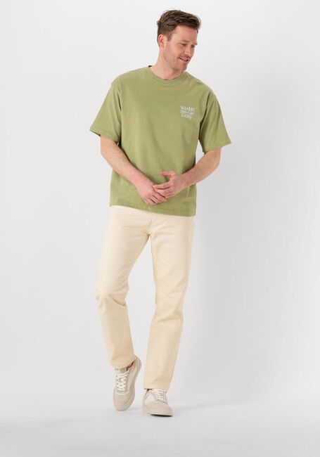 Groene WOODBIRD T-shirt WBBAINE ZHEN TEE - large