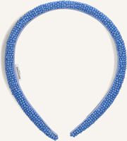 Blauwe BECKSONDERGAARD Haarbanden SOLID SLIM BEADED HAIRBRACE Blauwe BECKSONDERGAARD Haarbanden SOLID SLIM BEADED HAIRBRACE - medium