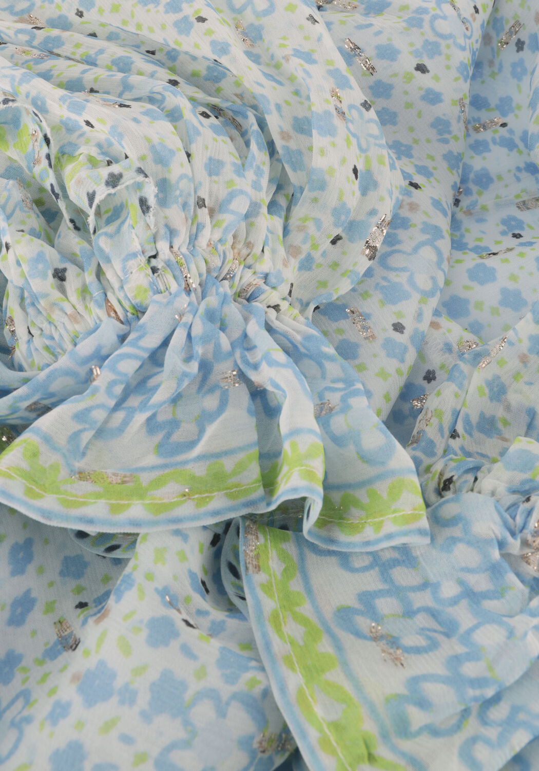 Blauwe FABIENNE CHAPOT Mini jurk ADRIENNE DRESS 75 - large