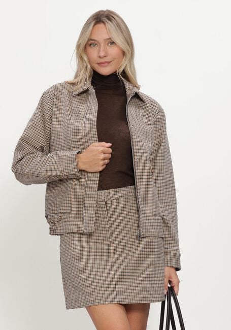 Beige SELECTED WOMEN Jack SLWRELAXED-ELARA BOMBER JACKET - large