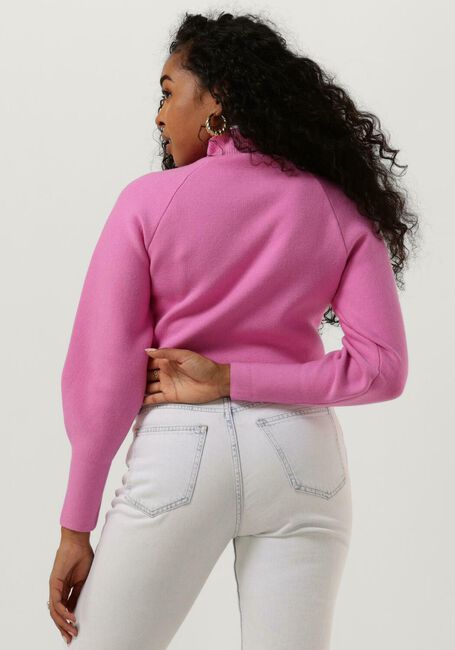 Roze SELECTED FEMME Coltrui SLFMERLE FYRIA LS KNIT HIGHNECK BY CAMP - large