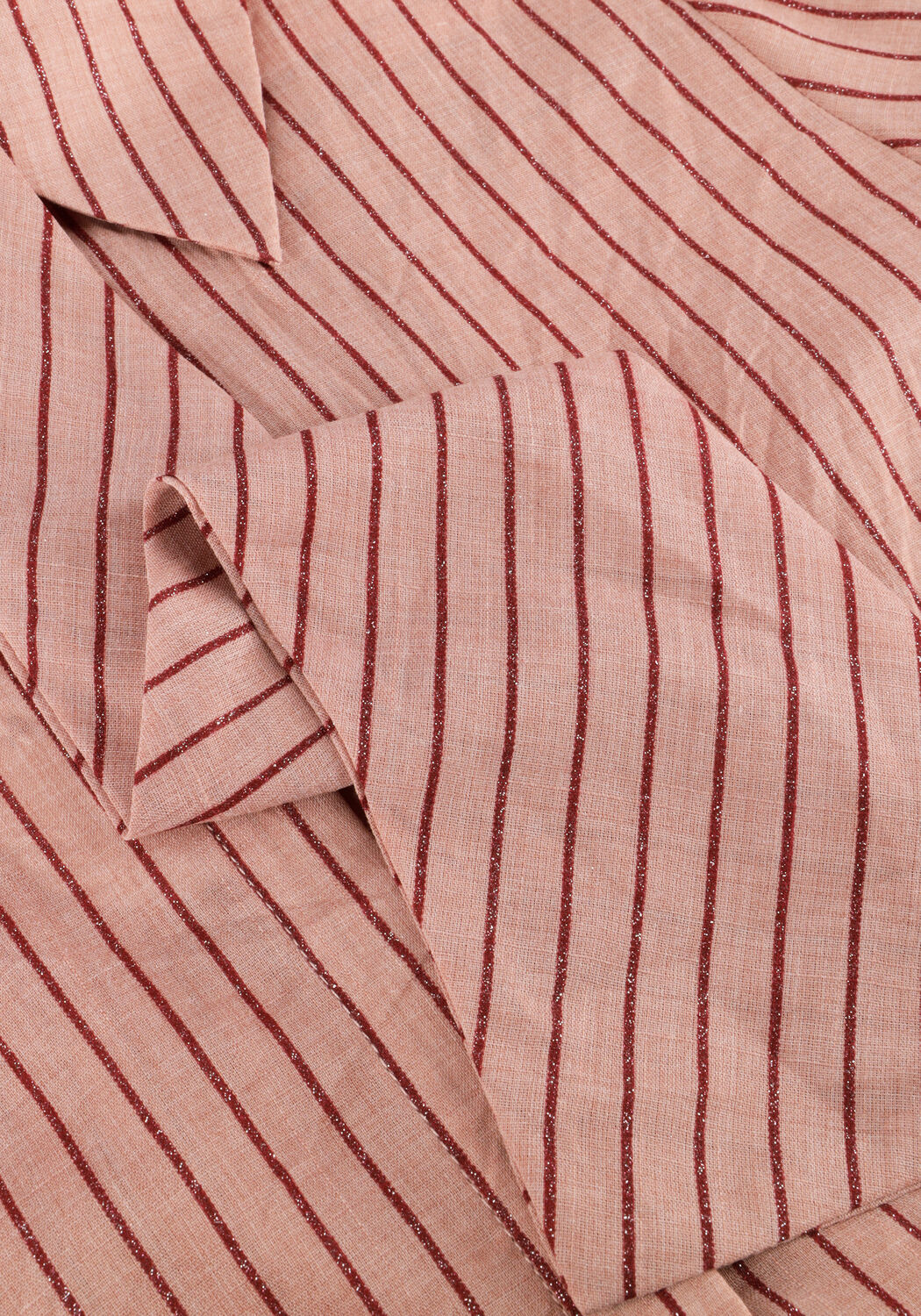 Roze AAIKO Blouses VERONNE STRIPE TIE PES 351 - large
