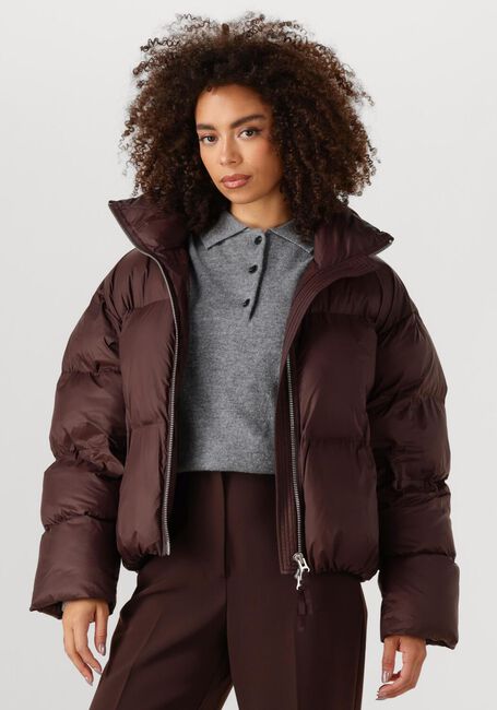Bruine SECOND FEMALE Gewatteerde jas RIYA PUFFER JACKET - large