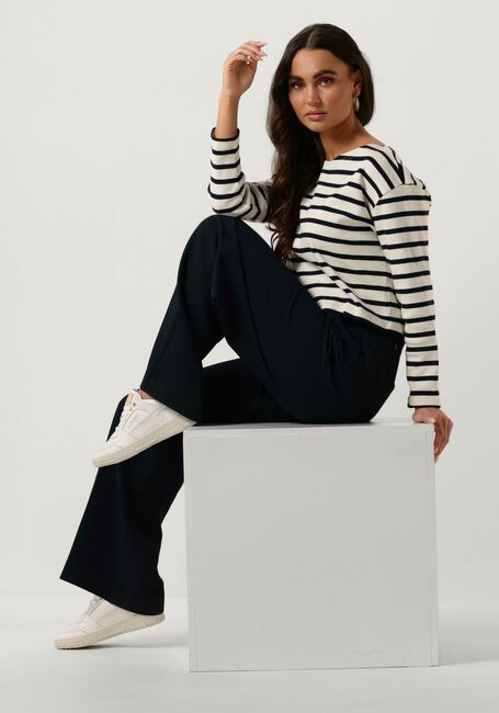 Blauwe CO'COUTURE Tops & T-shirts CLASSIC STRIPE CROPPED SWEAT - large