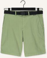 Groene CALVIN KLEIN Korte broek GARMENT DYE BELTED SHORTS Groene CALVIN KLEIN Korte broek GARMENT DYE BELTED SHORTS - medium