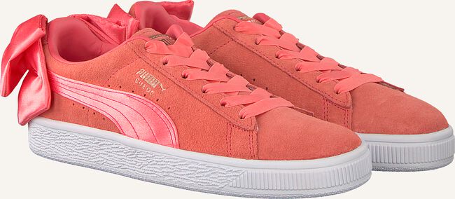 Roze PUMA Lage sneakers SUEDE BOW JR Roze PUMA Lage sneakers SUEDE BOW JR - large