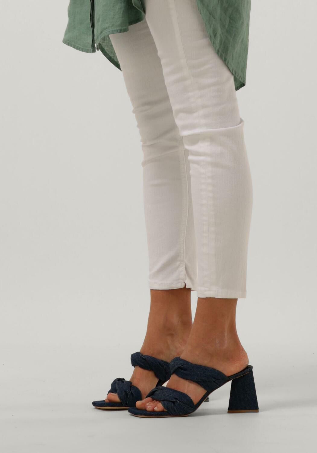 Blauwe NUBIKK Muiltjes TRIANGLE TWIST - large