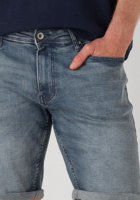 Blauwe PURE PATH Shorts THE MILES SLIM FIT DENIM SHORTS - large