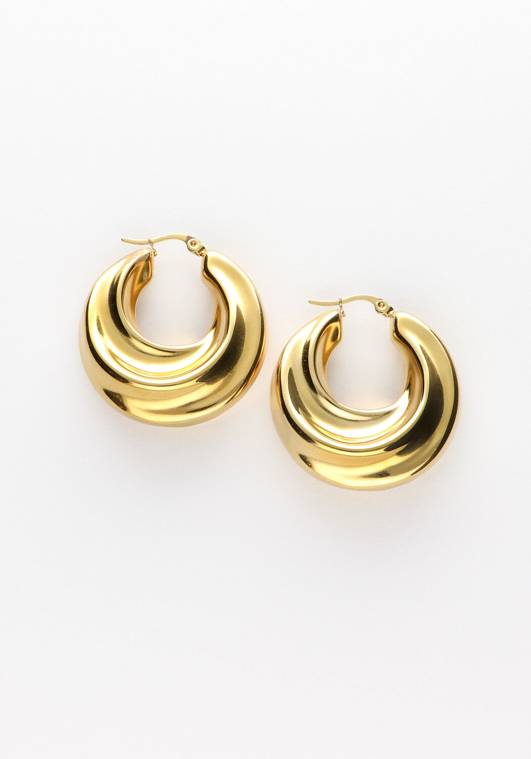 Gouden NOTRE-V Oorbellen OORBELLEN GOUD | Omoda