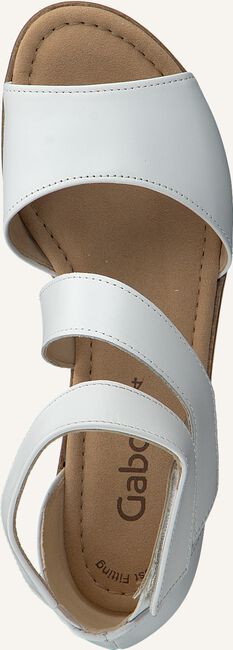 Witte GABOR Platte sandalen 582 Witte GABOR Platte sandalen 582 - large