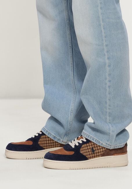 Bruine POLO RALPH LAUREN Lage sneakers MASTERCOURT - large