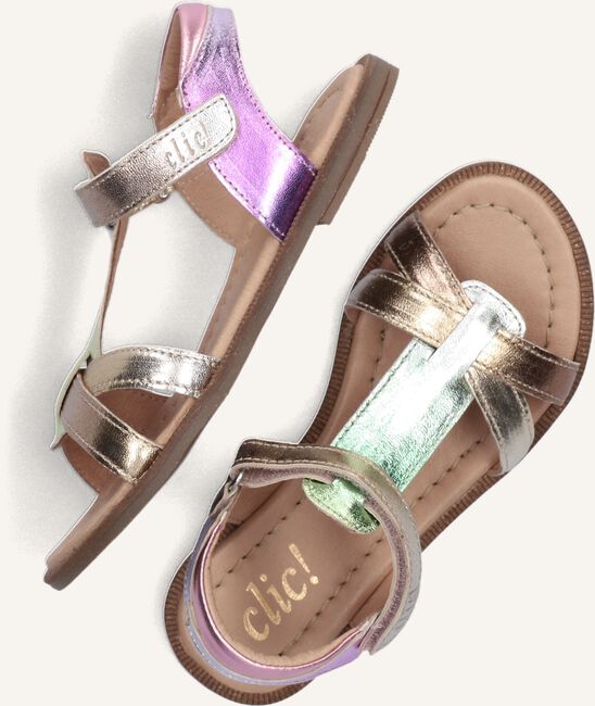 Multi CLIC! Platte sandalen CL-20109 Multi CLIC! Platte sandalen CL-20109 - large