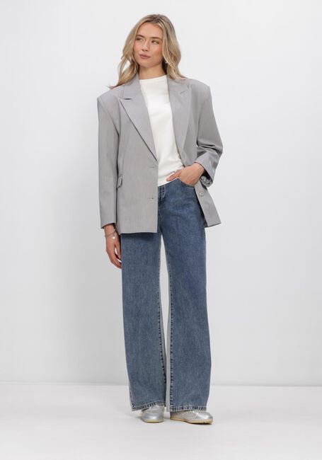 Grijze ALIX THE LABEL Blazer LADIES WOVEN CLEAN MIX BLAZER - large