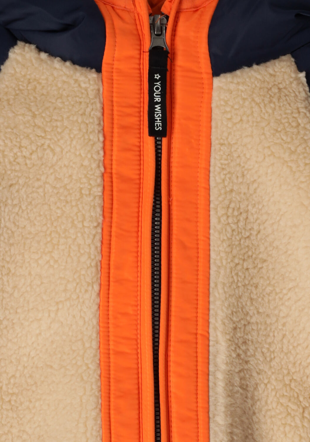 Beige YOUR WISHES Jack OLAF-TEDDY JACKET - large