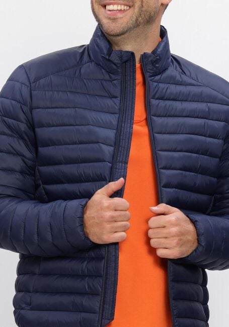 Donkerblauwe SAVE THE DUCK Gewatteerde jas ALEXANDER GIGA01 - large
