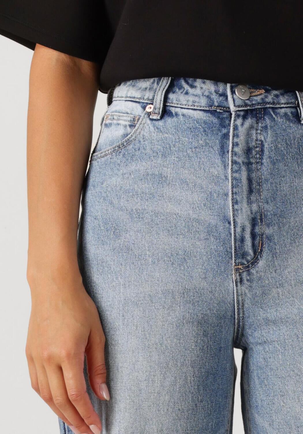 ABRAND JEANS Dames Jeans 94 High Wide Jenna Blauw