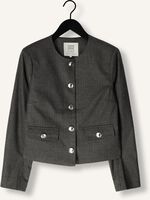 Donkergrijze SECOND FEMALE Blazer WAKE TAILORED JACKET Donkergrijze SECOND FEMALE Blazer WAKE TAILORED JACKET - medium