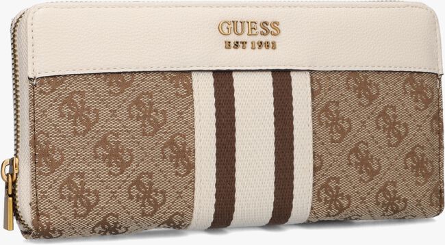Zwarte GUESS Portemonnee ZADIE LOGO SLG SML ZIP AROUND Zwarte GUESS Portemonnee ZADIE LOGO SLG SML ZIP AROUND