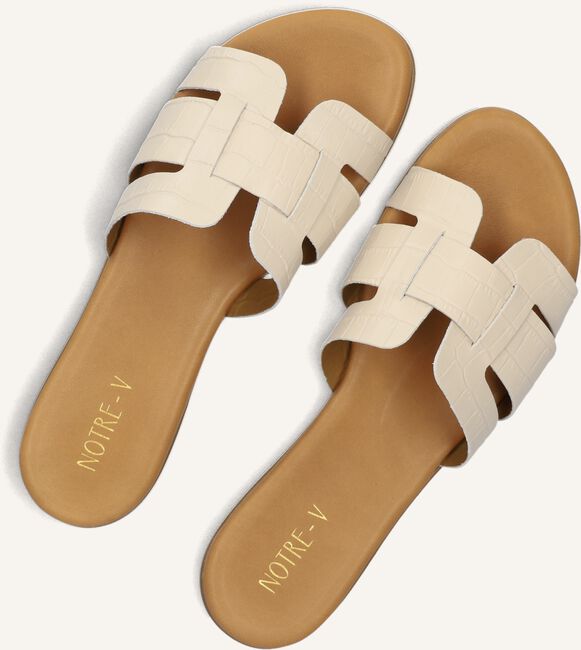 Beige NOTRE-V Slippers 179874 Beige NOTRE-V Slippers 179874 - large
