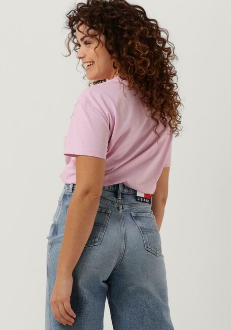 Roze TOMMY JEANS T-shirt OTHER KNIT TOPS - large