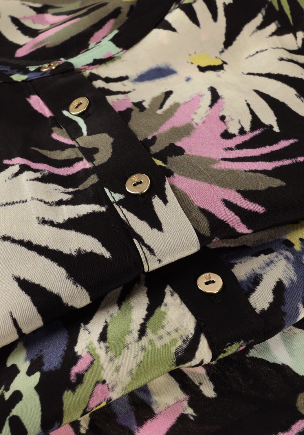 Zwarte SCOTCH & SODA Blouses ELBOW SLEEVE EASY POPOVER - large