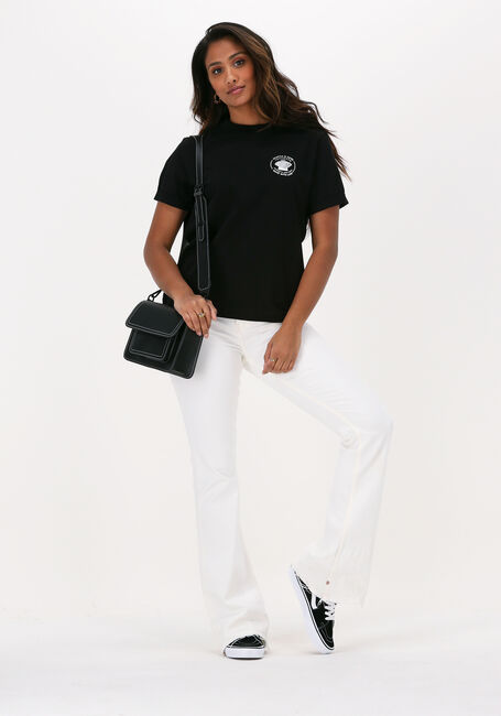 Zwarte SCOTCH & SODA T-shirt RELAXED-FIT ORGANIC COTTON T-SHIRT WITH ARTWORK - large