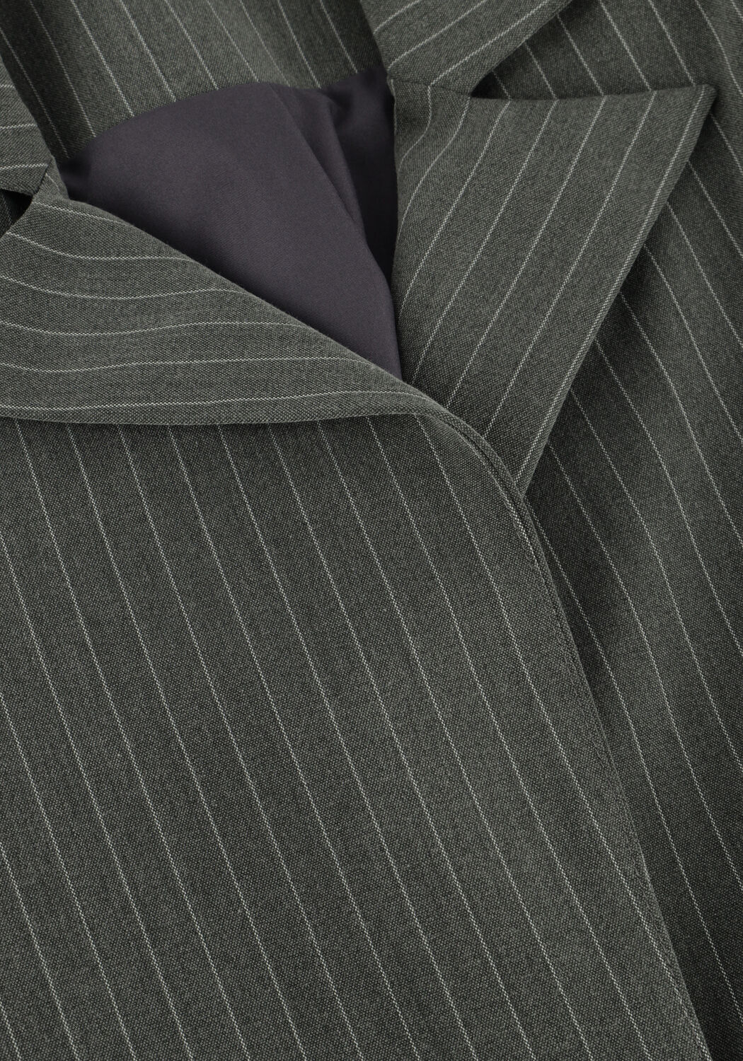 Grijze AI&KO Blazer AMANDA PINSTRIPE  VIS 350 G - large