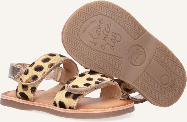 Bruine GIOSEPPO Platte sandalen VERLAINE Bruine GIOSEPPO Platte sandalen VERLAINE - large