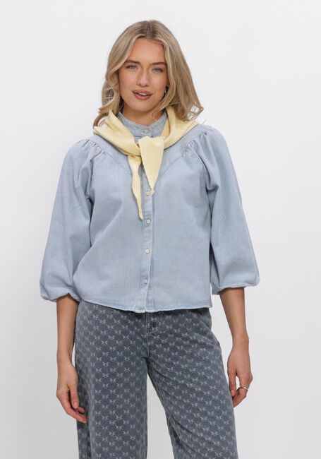 Blauwe MINUS Blouses MSNEW SOLENE DENIM SHIRT - large