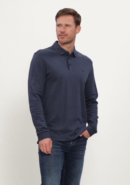 Blauwe BOSS BLACK Polo PADO 30 - large