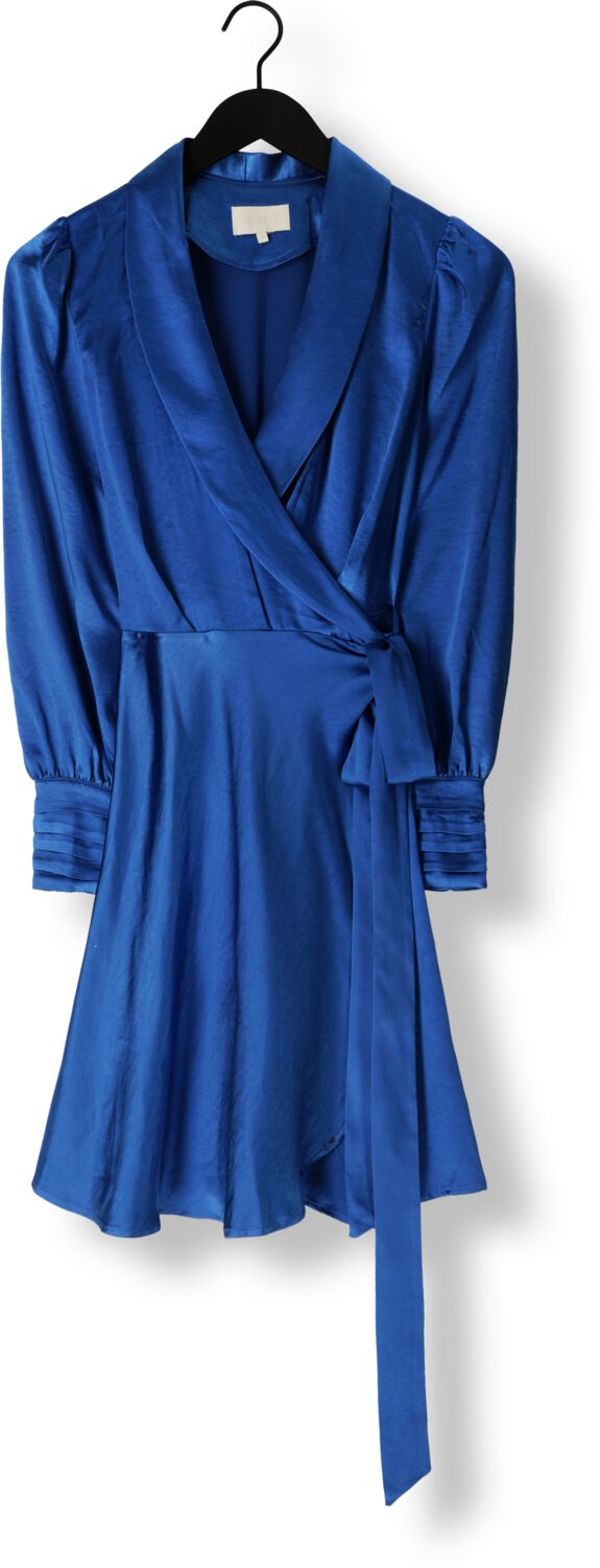 NOTRE-V Dames Jurken Nv-doris Satin Dress Kobalt