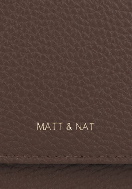 Bruine MATT & NAT Schoudertas BEE Bruine MATT & NAT Schoudertas BEE - large