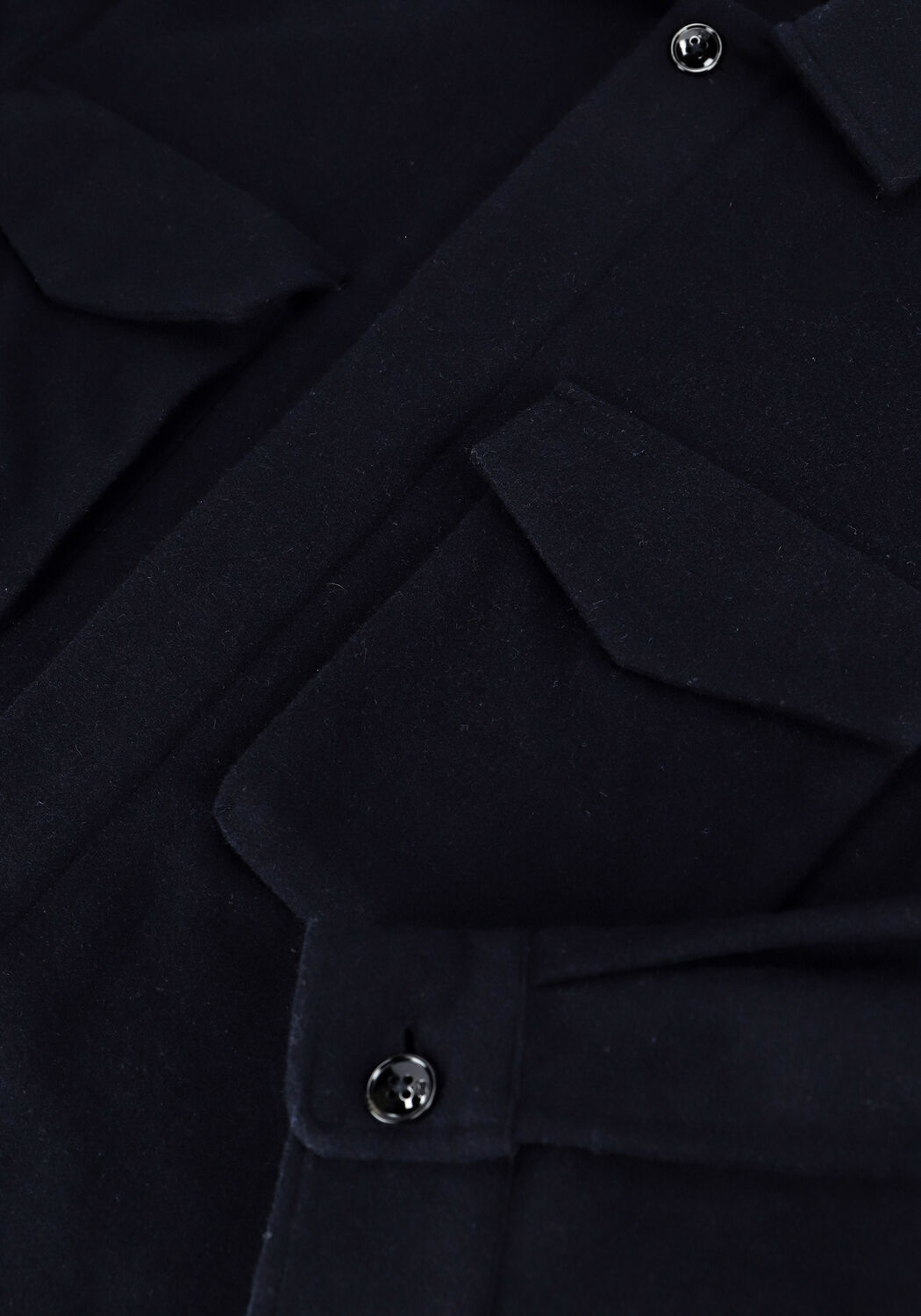 Blauwe SCOTCH & SODA Overshirt 163240 - RELAXED OVERSHIRT CON - large