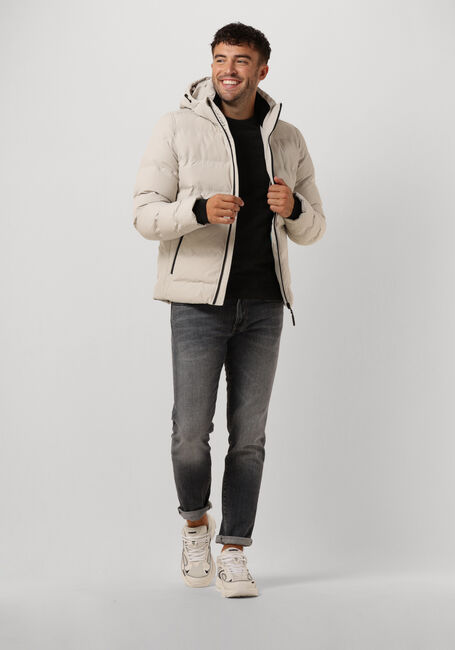 Donkergrijze LYLE & SCOTT Trui CREW NECK LAMBSWOOL BLEND JUMPER - large