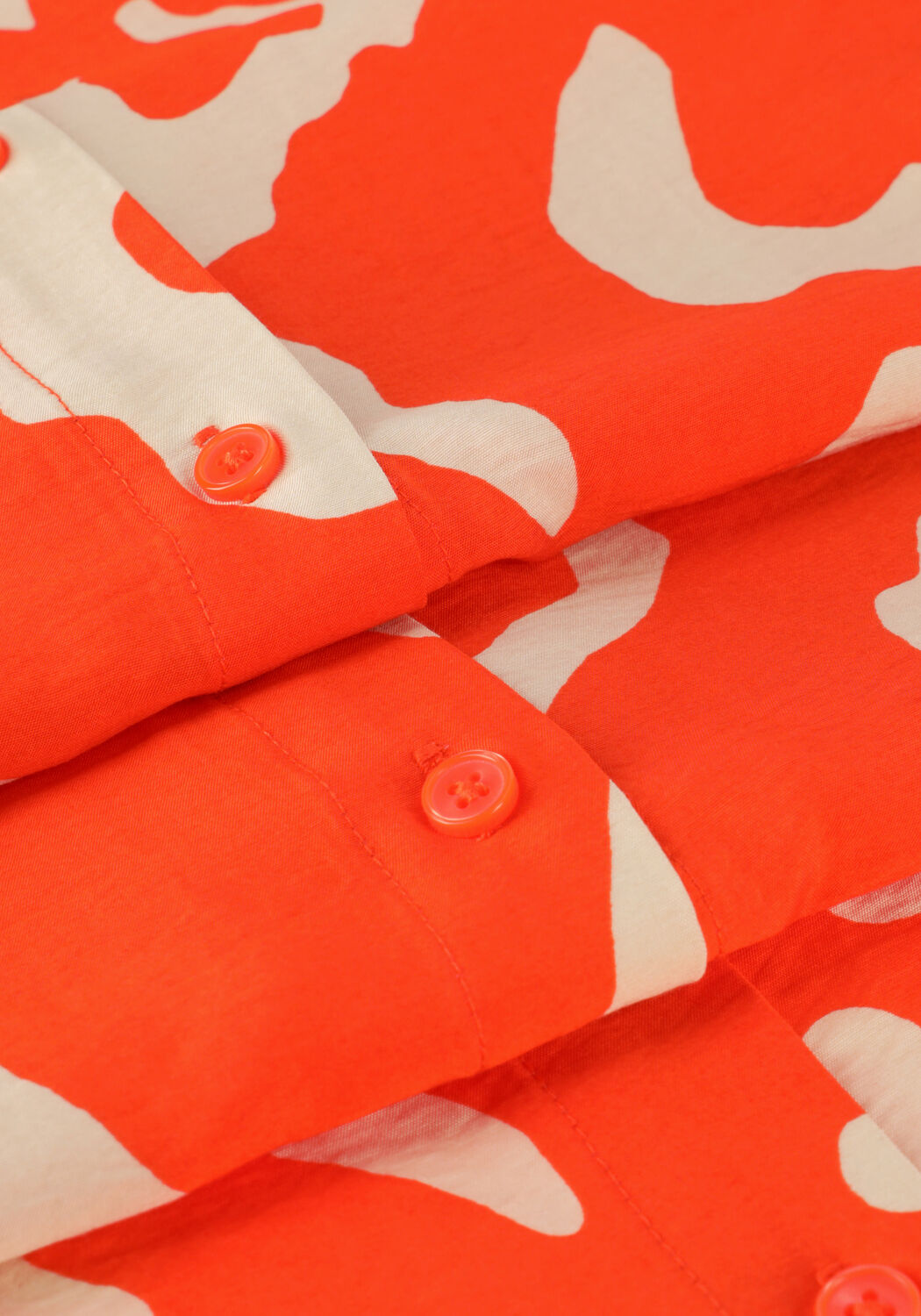 Koraal OBJECT Midi jurk JACIRA TILDA L/S SHIRT DRESS - large