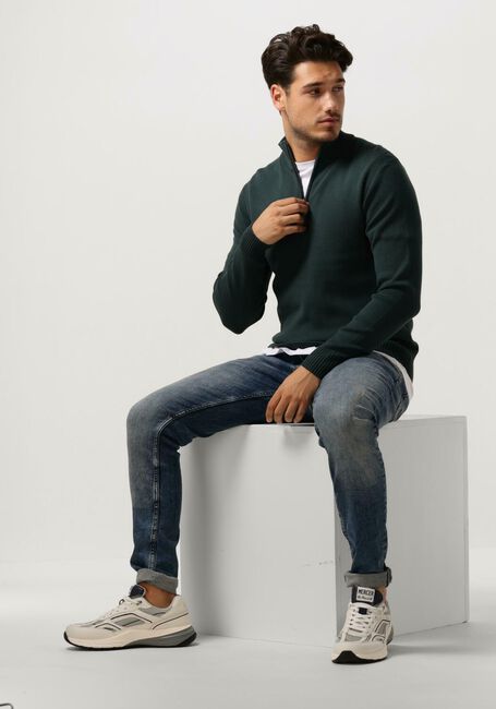 Groene DSTREZZED Trui FELL SKIPPER - large