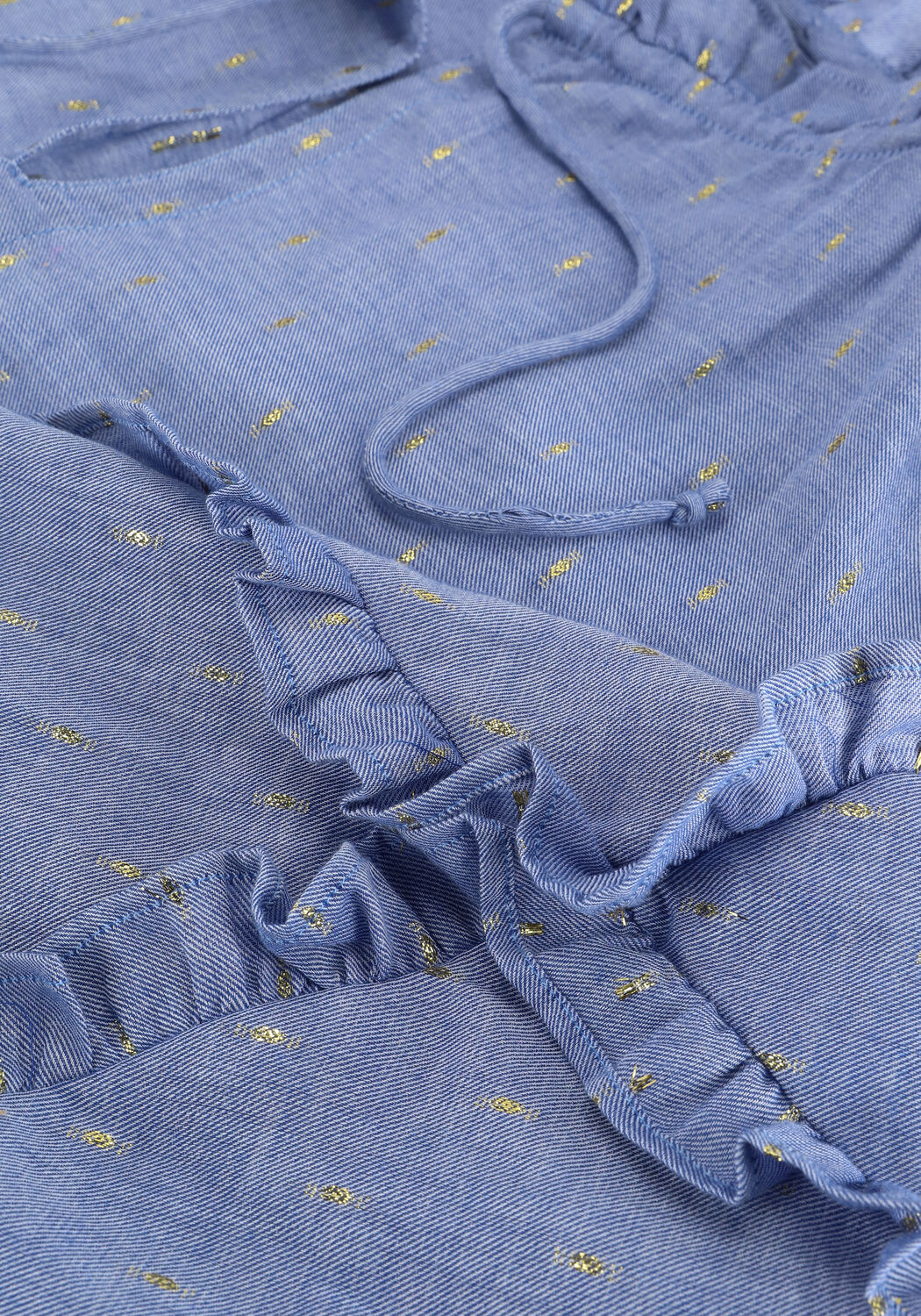 Blauwe MOLIIN Blouses TAYLOR - large