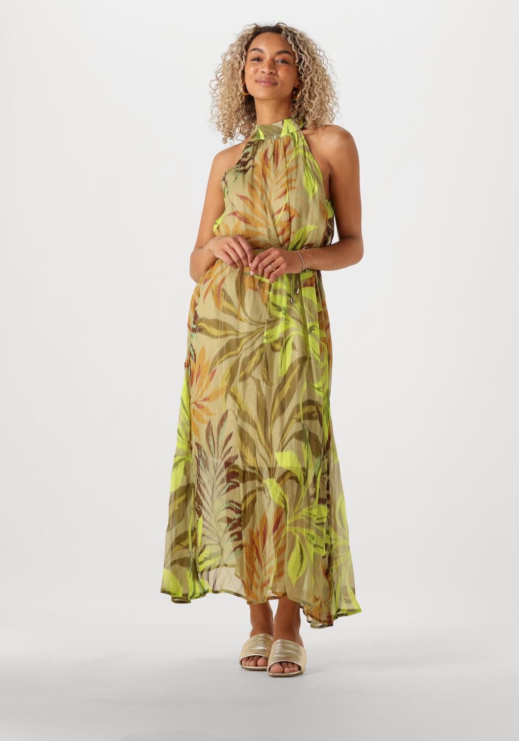ANA ALCAZAR Dames Jurken Maxi Dress Groen