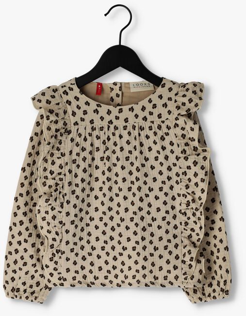 Creme LOOXS Blouse LITTLE PRINTED MOUSSELINE TOP - large