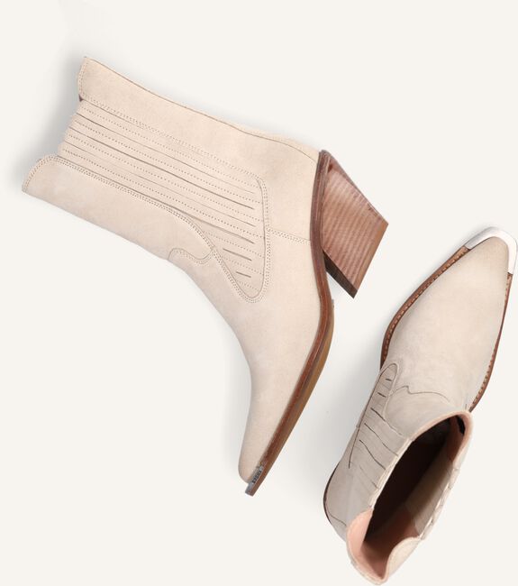 Beige BRONX Cowboylaarzen LOW-KOLE 34159 Beige BRONX Cowboylaarzen LOW-KOLE 34159 - large