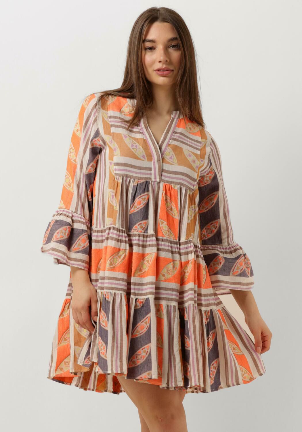 Devotion Kleurrijke Mini Jurk Hermosa Multicolor Dames