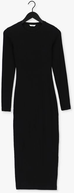Zwarte ENVII Midi jurk ENALLY LS DRESS 5314 - large