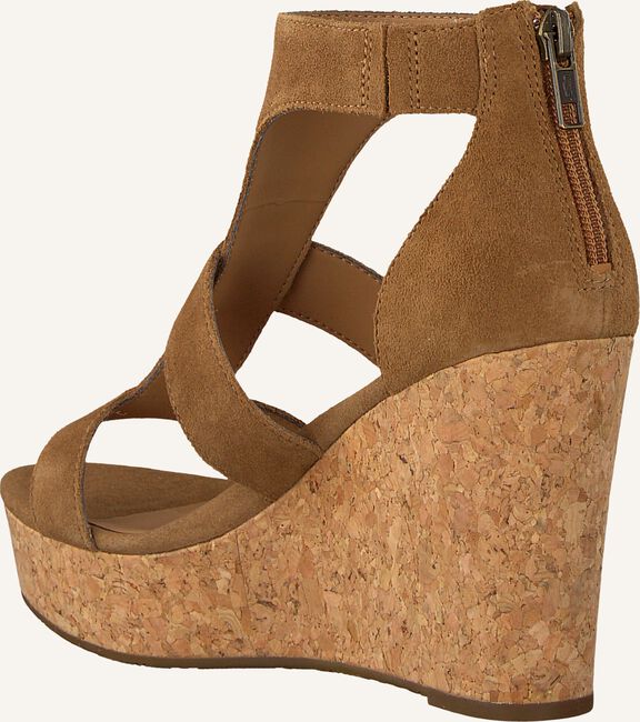 Cognac UGG Platte sandalen WHITNEY Cognac UGG Platte sandalen WHITNEY - large