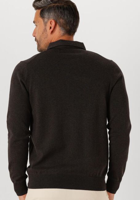 Zwarte PROFUOMO Polo POLO ONEPIECE LS - large