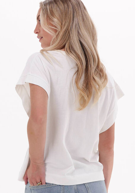 Witte LEON & HARPER T-shirt DEDE JC00 BASIC - large