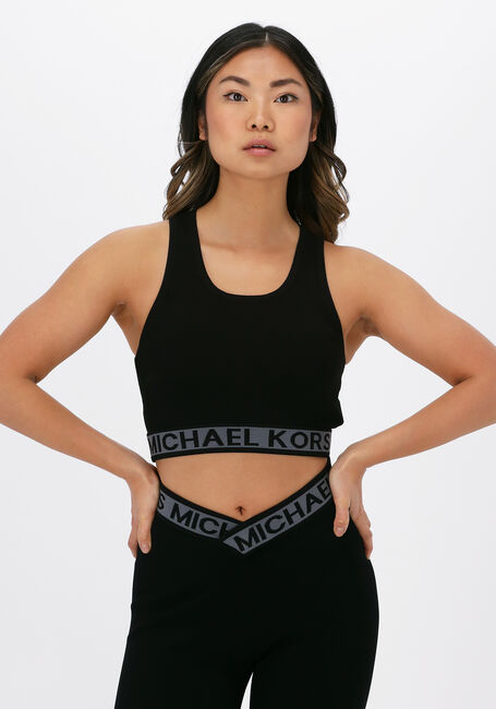 Zwarte MICHAEL KORS Top ECO MK BRA TRUE CROP TP - large