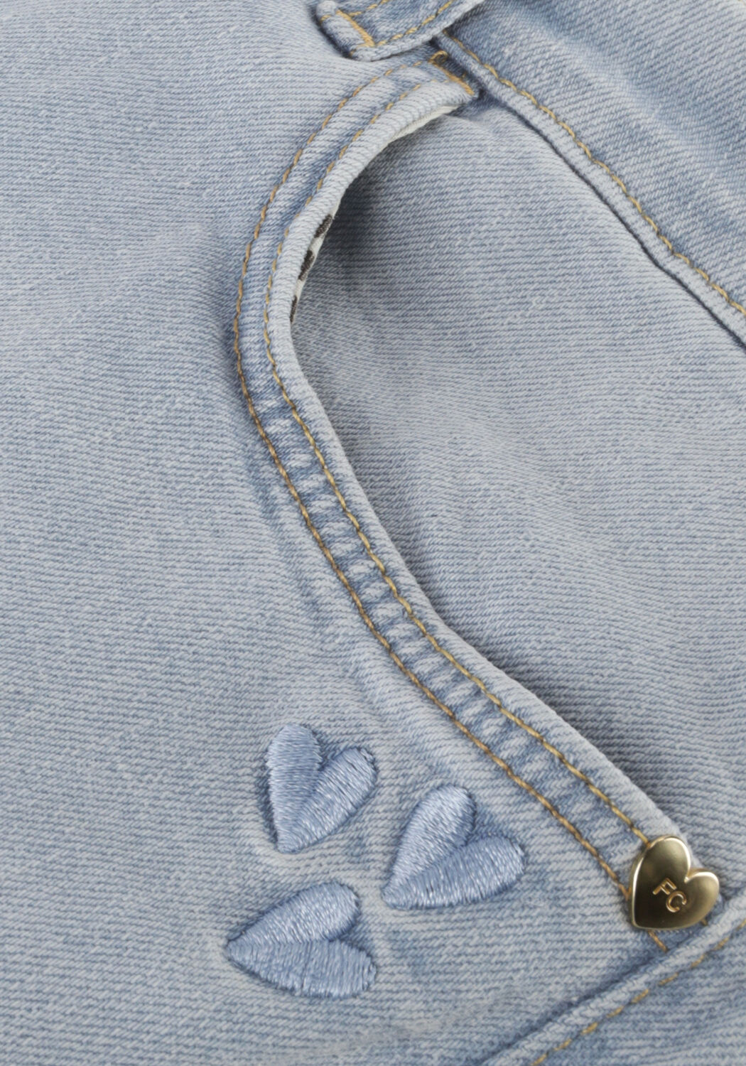 Blauwe FABIENNE CHAPOT Flared jeans LIZZY CROPPED FLARE - large